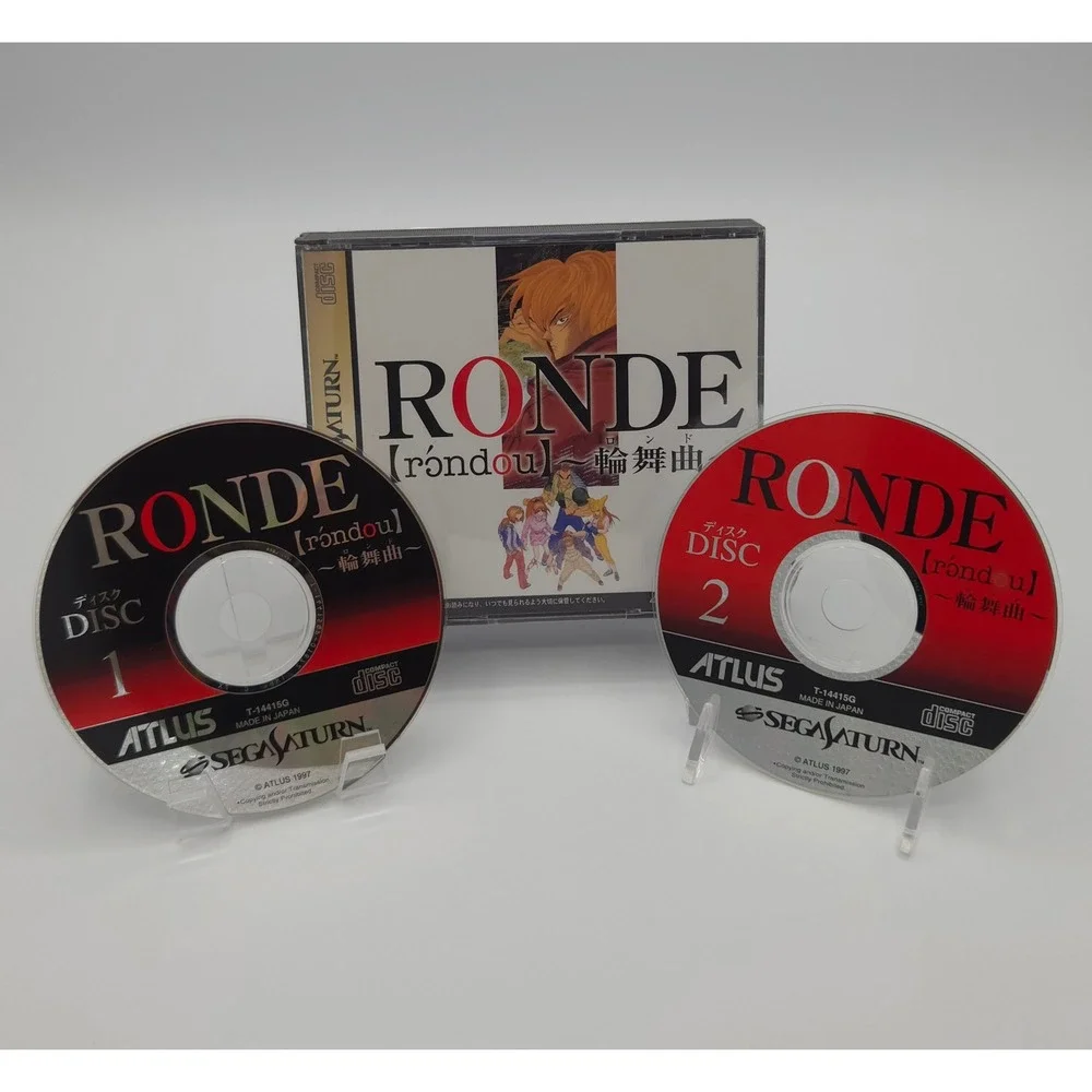 Ronde (1997) - Sega Saturn (Japan Import) - Complete In Box (CIB) - Tested